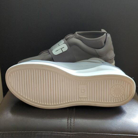 UGG Neutra Neoprene Leather Stretch Pull On Comfort Platform Sneaker Size 9.5 - Picture 6 of 7
